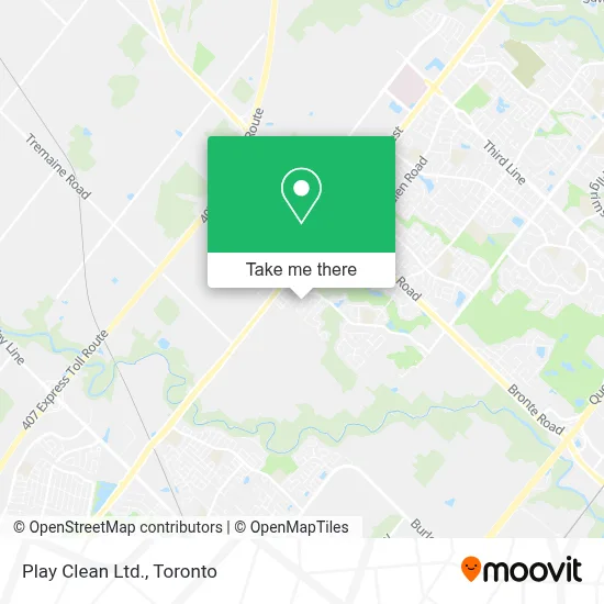 Play Clean Ltd. map
