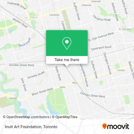 Inuit Art Foundation map