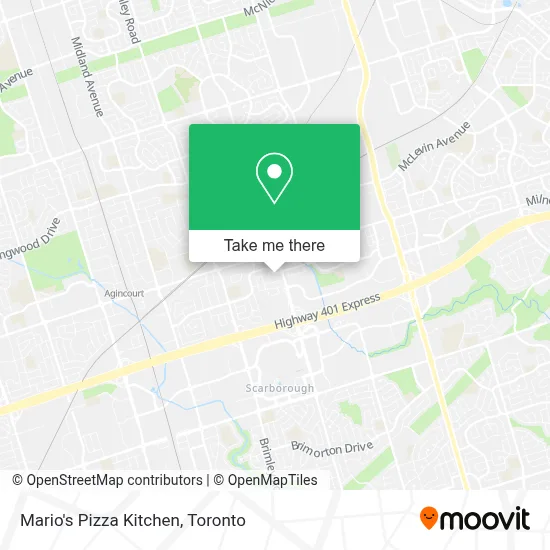 Mario's Pizza Kitchen map