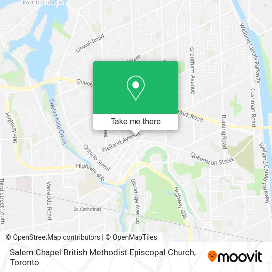 Salem Chapel British Methodist Episcopal Church map