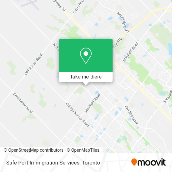 Safe Port Immigration Services map