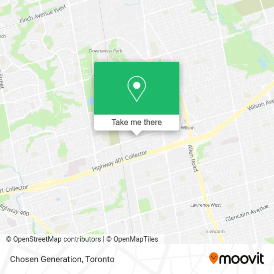 Chosen Generation map
