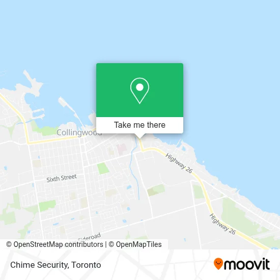 Chime Security map