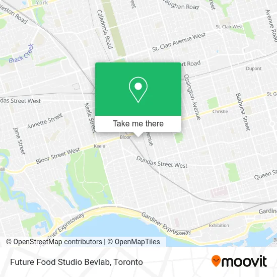 Future Food Studio Bevlab map