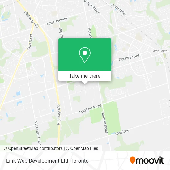 Link Web Development Ltd map