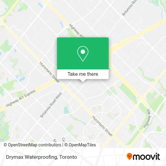 Drymax Waterproofing map