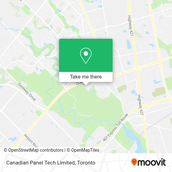 Canadian Panel Tech Limited map