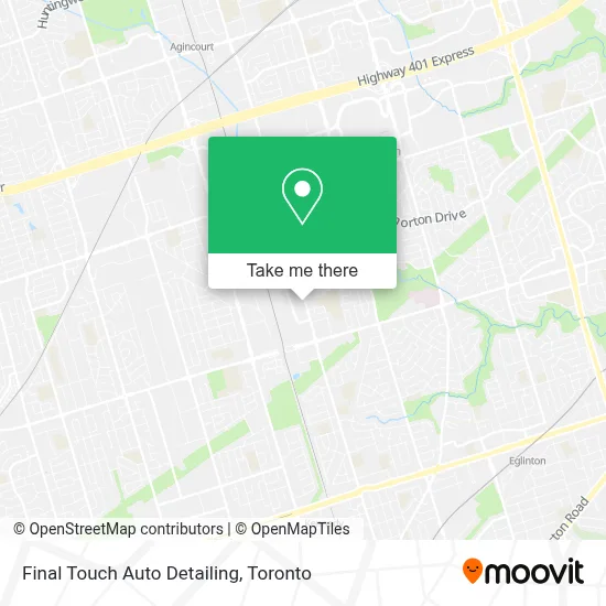 Final Touch Auto Detailing map