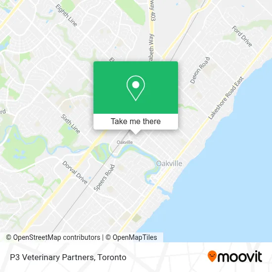 P3 Veterinary Partners map