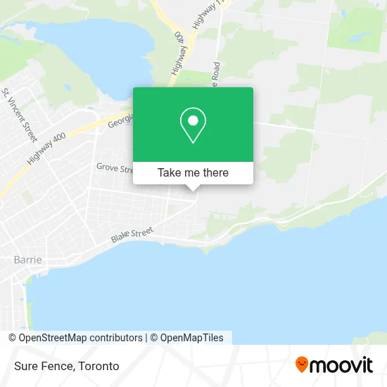 Sure Fence map