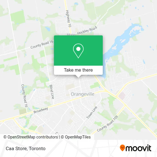 Caa Store map