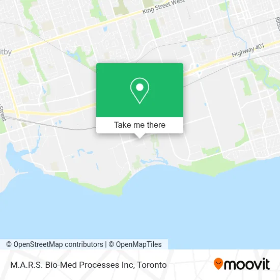 M.A.R.S. Bio-Med Processes Inc map