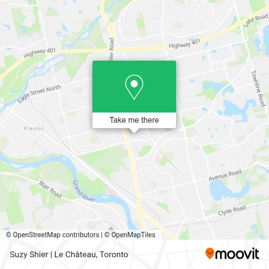 Suzy Shier | Le Château map
