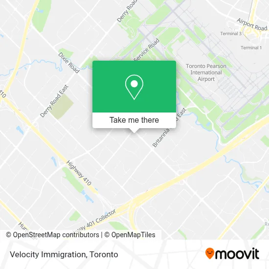Velocity Immigration map