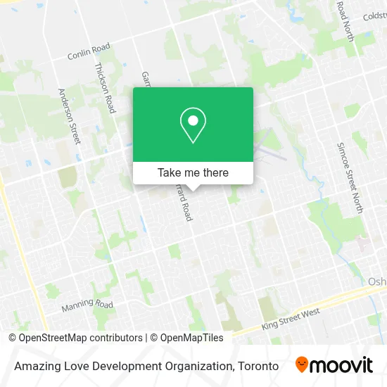 Amazing Love Development Organization map