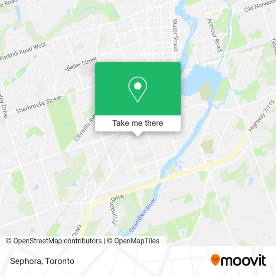 Sephora map