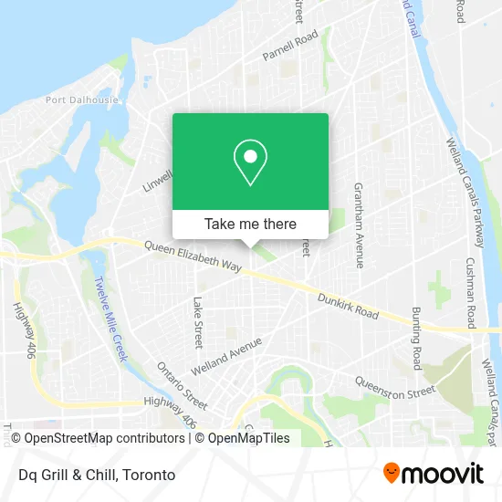 Dq Grill & Chill map