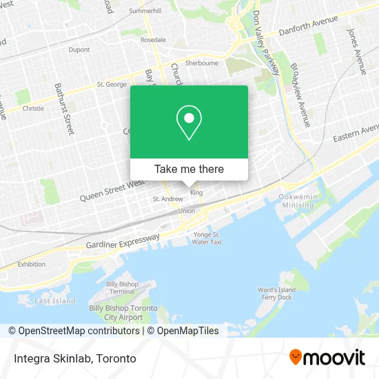 Integra Skinlab map