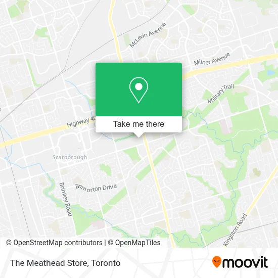 The Meathead Store map