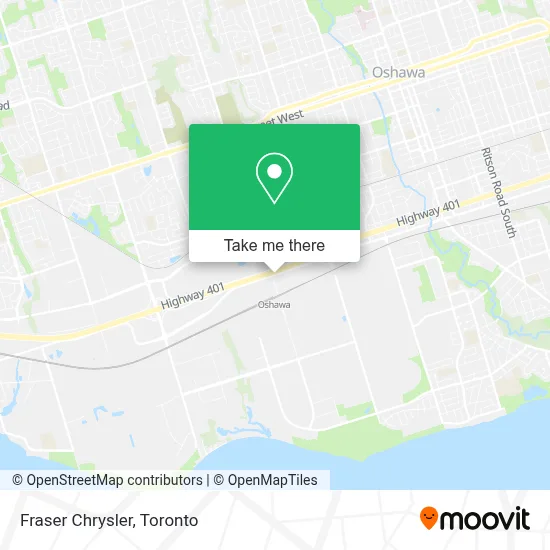 Fraser Chrysler map