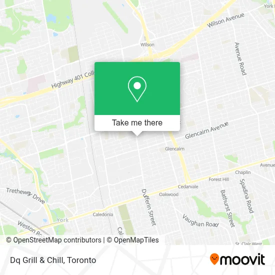 Dq Grill & Chill map