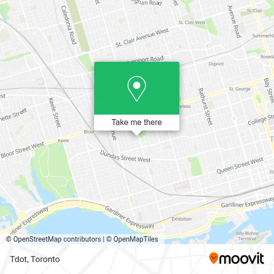 Tdot map