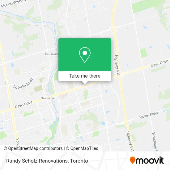 Randy Scholz Renovations map