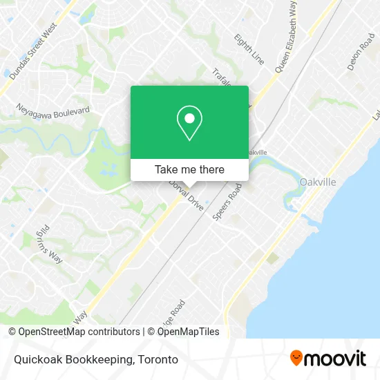 Quickoak Bookkeeping map