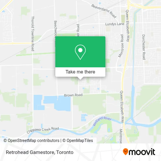 Retrohead Gamestore map