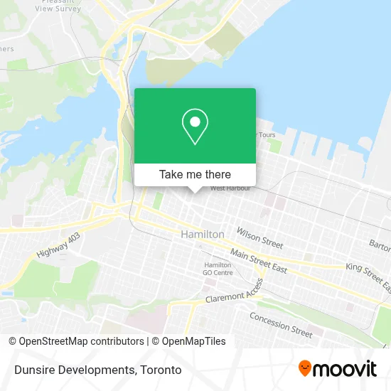 Dunsire Developments map