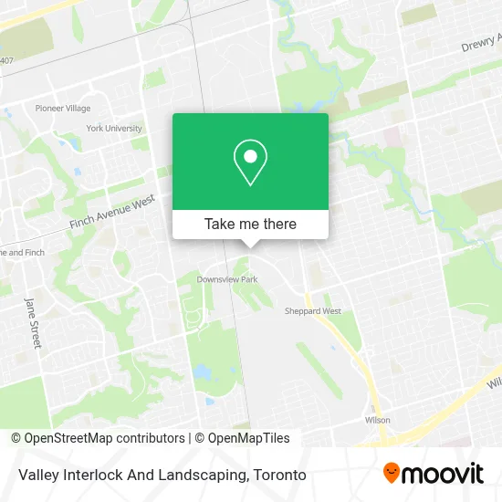 Valley Interlock And Landscaping map