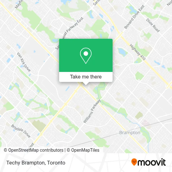 Techy Brampton map