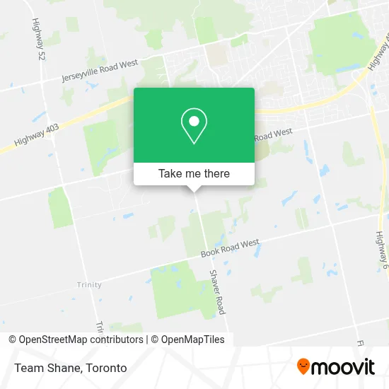 Team Shane map