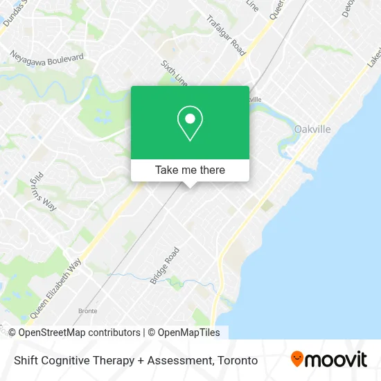 Shift Cognitive Therapy + Assessment map