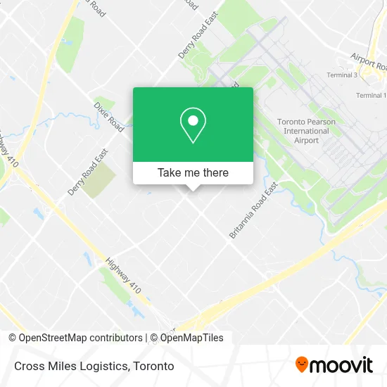 Cross Miles Logistics map