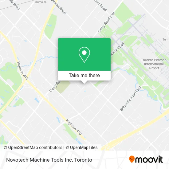 Novotech Machine Tools Inc map