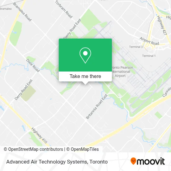 Advanced Air Technology Systems map