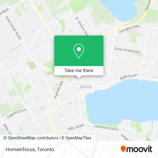 Homeinfocus map
