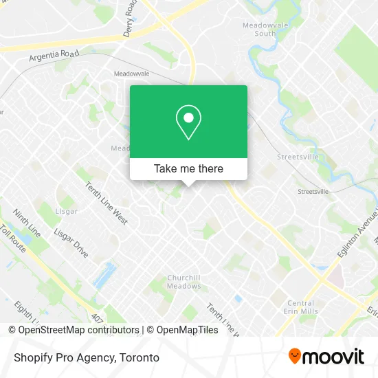 Shopify Pro Agency map