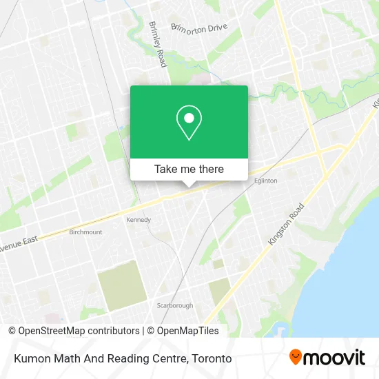 Kumon Math And Reading Centre map