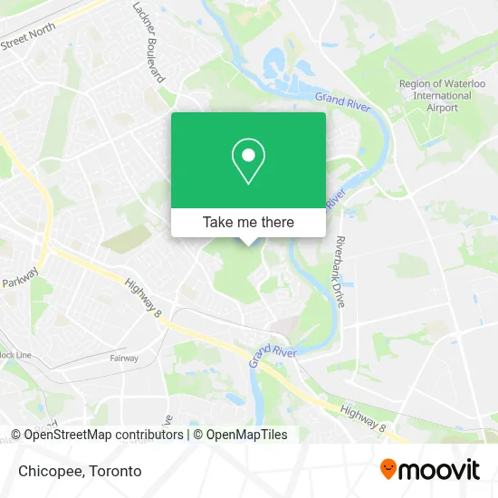 Chicopee map