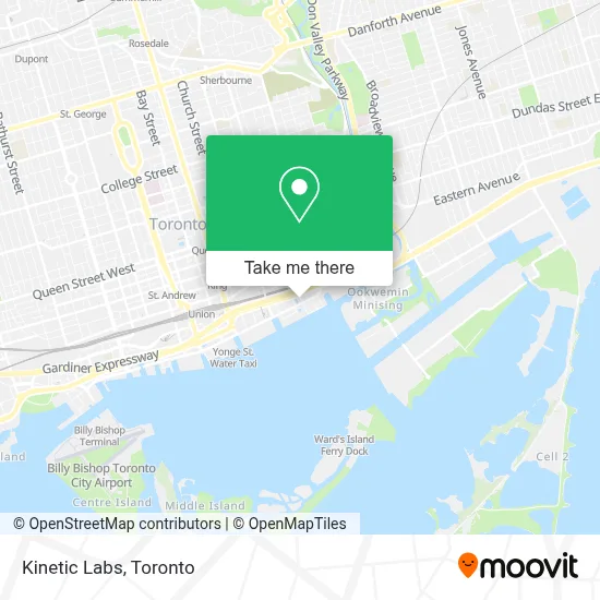 Kinetic Labs map
