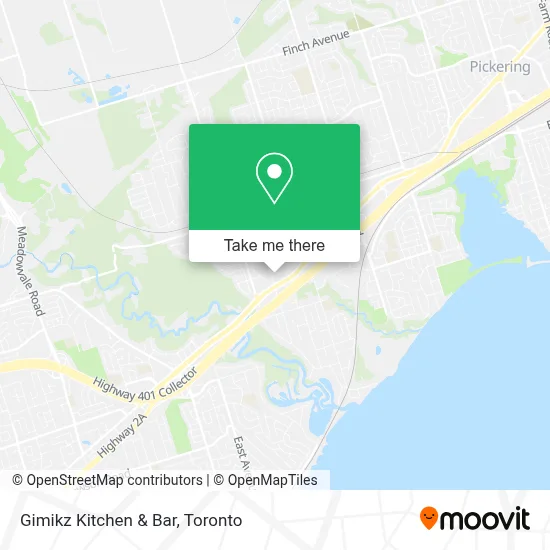 Gimikz Kitchen & Bar map
