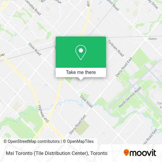 Msi Toronto (Tile Distribution Center) map