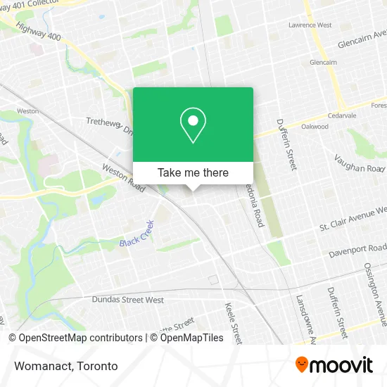 Womanact map
