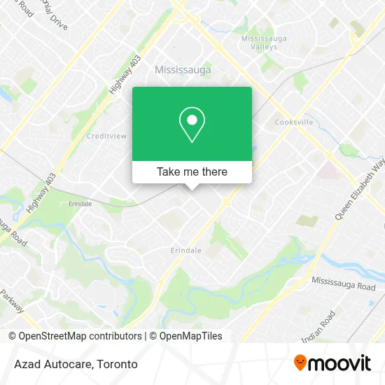 Azad Autocare map