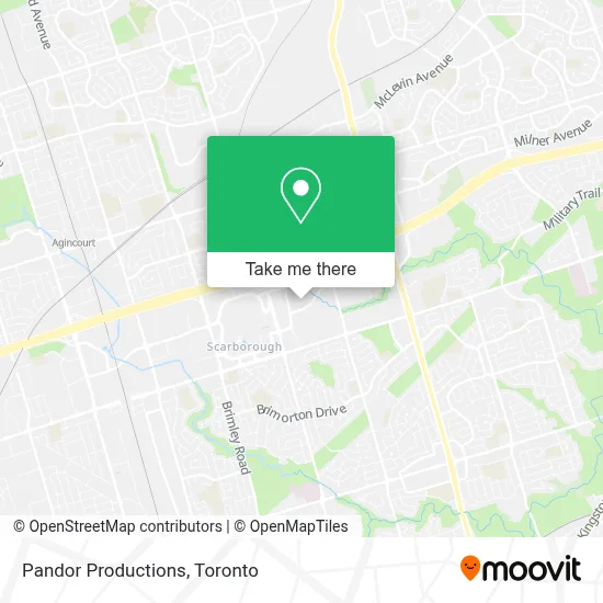 Pandor Productions map