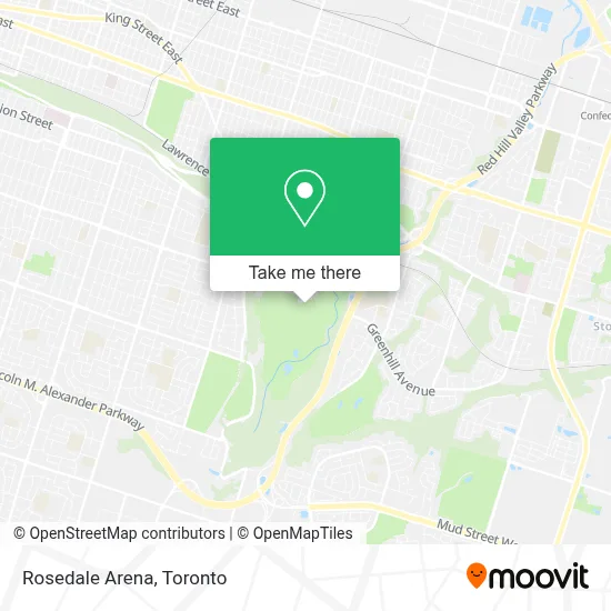 Rosedale Arena plan