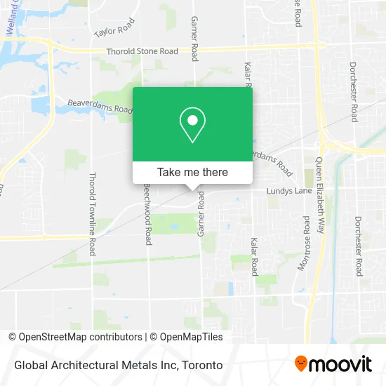 Global Architectural Metals Inc map