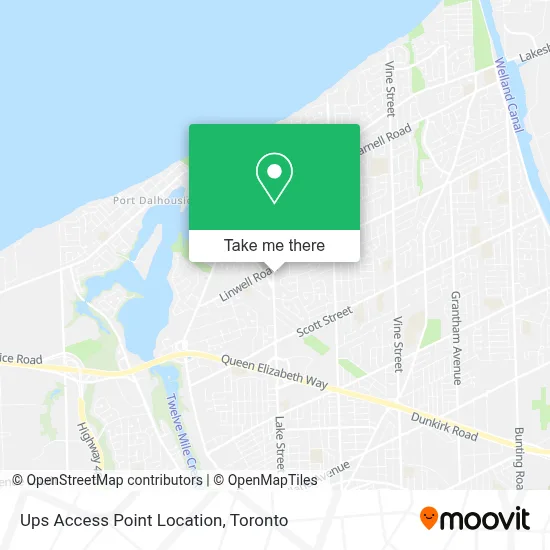 Ups Access Point Location plan